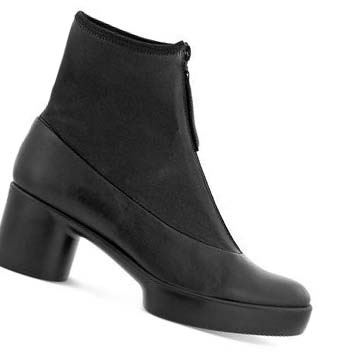 Women's Ecco Shape Sculpted Motion 35 Zip Boots Black | SG 35RVD